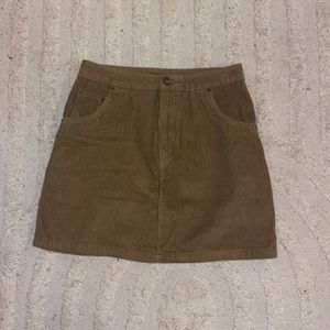 Tan vans skirt